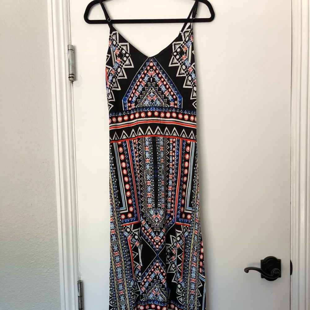 Multicolored maxi dress